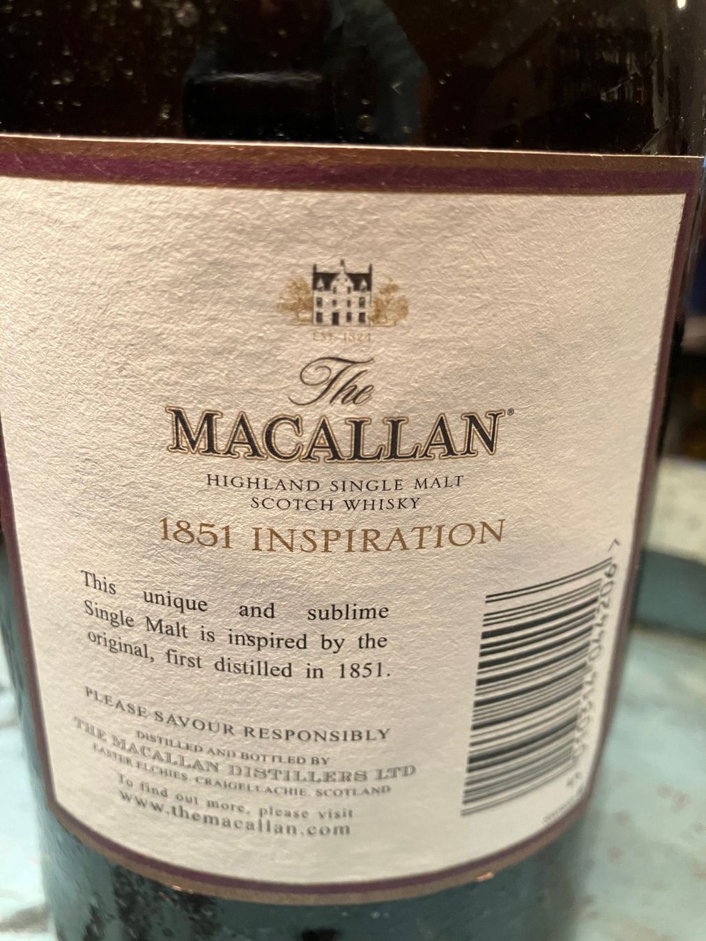 Macallan Spiritueux: Macallan 1851 Inspiration – Neuf avec emballage d'origine à Aarwangen par concorde58 4