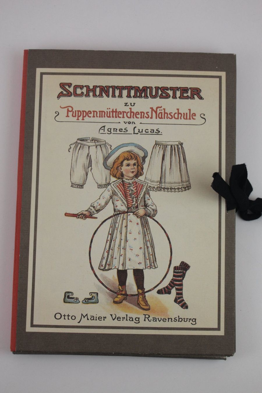 Cartamodelli: Vintage Puppen Schnittmuster Agnes Lucas Nähschule – Usato da Basel venduto da IRMAundFRED
