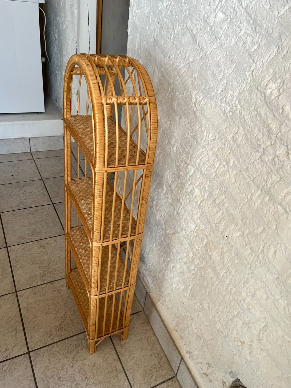 Scaffali: Rattan Regal im Vintage-Stil – Usato da Montlingen venduto da Giardini13 2