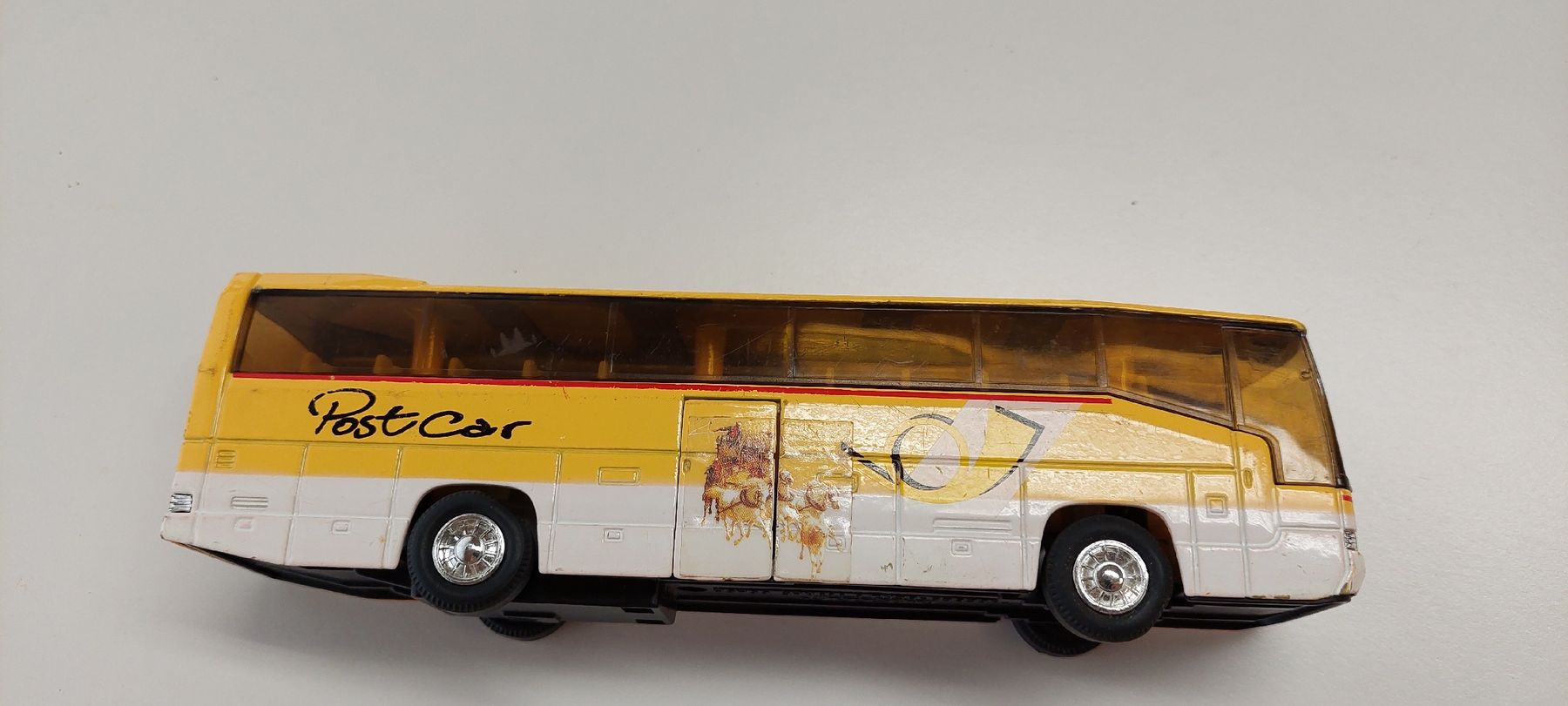 Mercedes-Benz Modellini d'auto: Spielzeug PostAuto gelb Zustand gebraucht – Usato da Rothenburg venduto da Schomi3 3