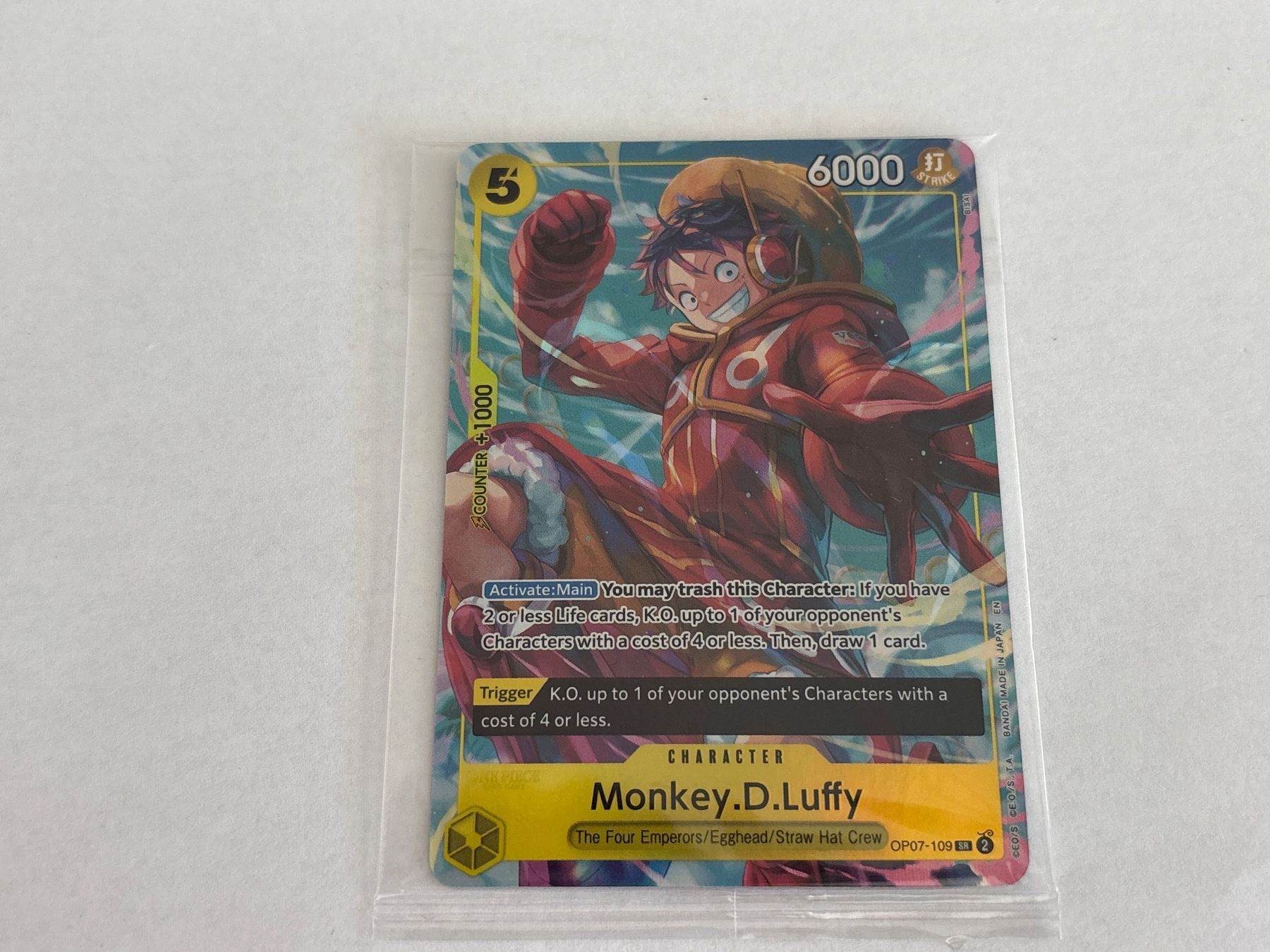 Bandai Sammelbilder & Trading cards: One Piece TCG CARD OP07-109 ENG – Neu (gemäss Beschreibung) aus Schaffhausen von Brickorama0815