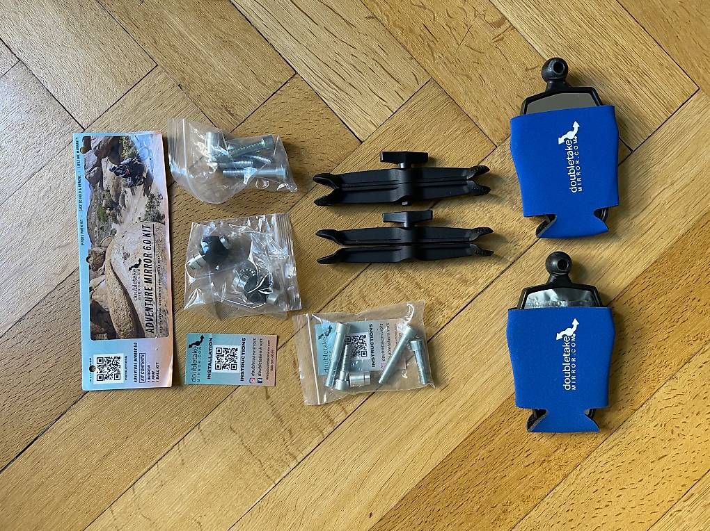Tutti i ricambio per moto: Rétroviseurs rabattables Double Take – Usato da Lausanne venduto da ber_s5x7 2