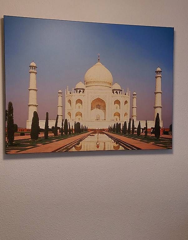 Foto & Immagini: Taj Mahal Wandbild – Usato da Untersiggenthal venduto da GiuseppinaM