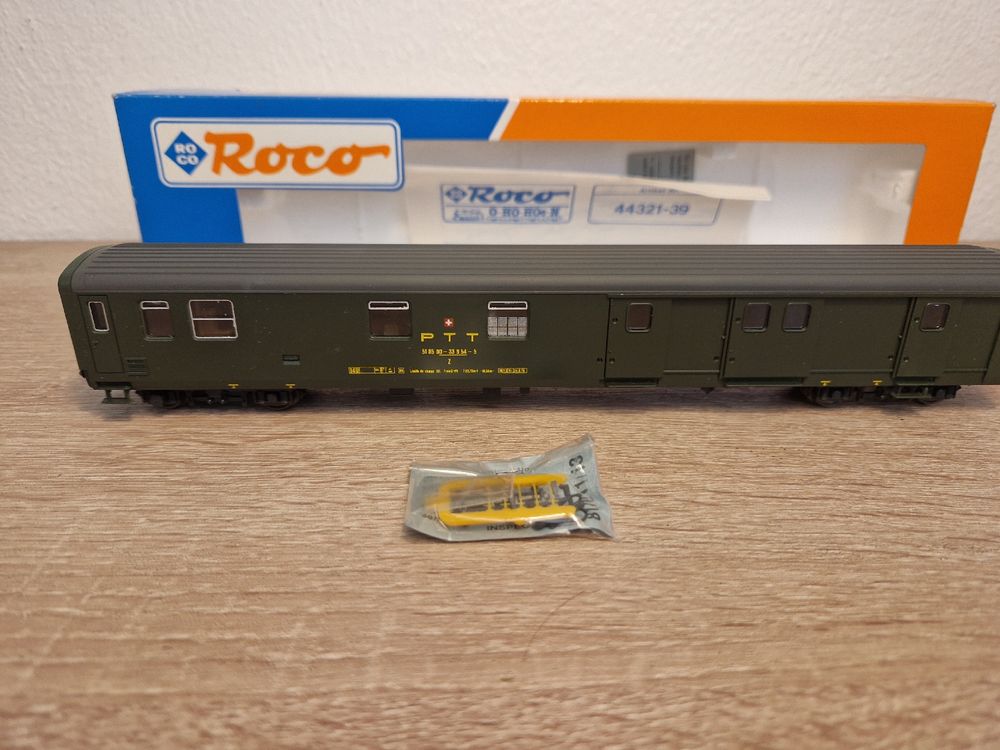 Roco 44335 Gepäckwagen SBB H0 OVP NEU (Neuf avec emballage d'origine) à ...
