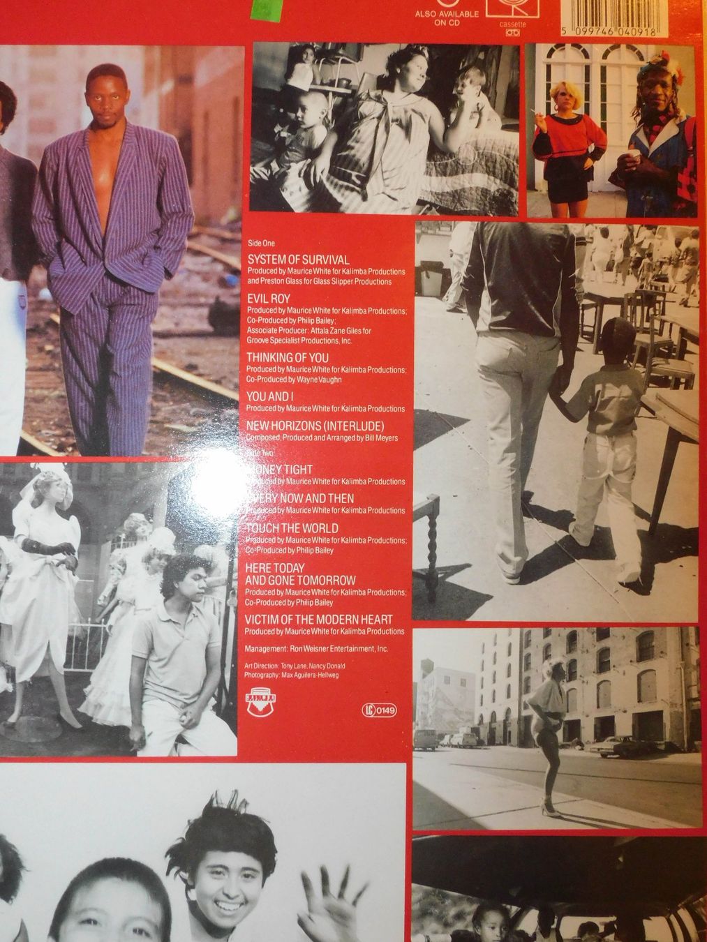 Dischi in vinile: LP - Schallplatte Earth Wind & Fire 1987 – Usato da Sursee venduto da 76 3