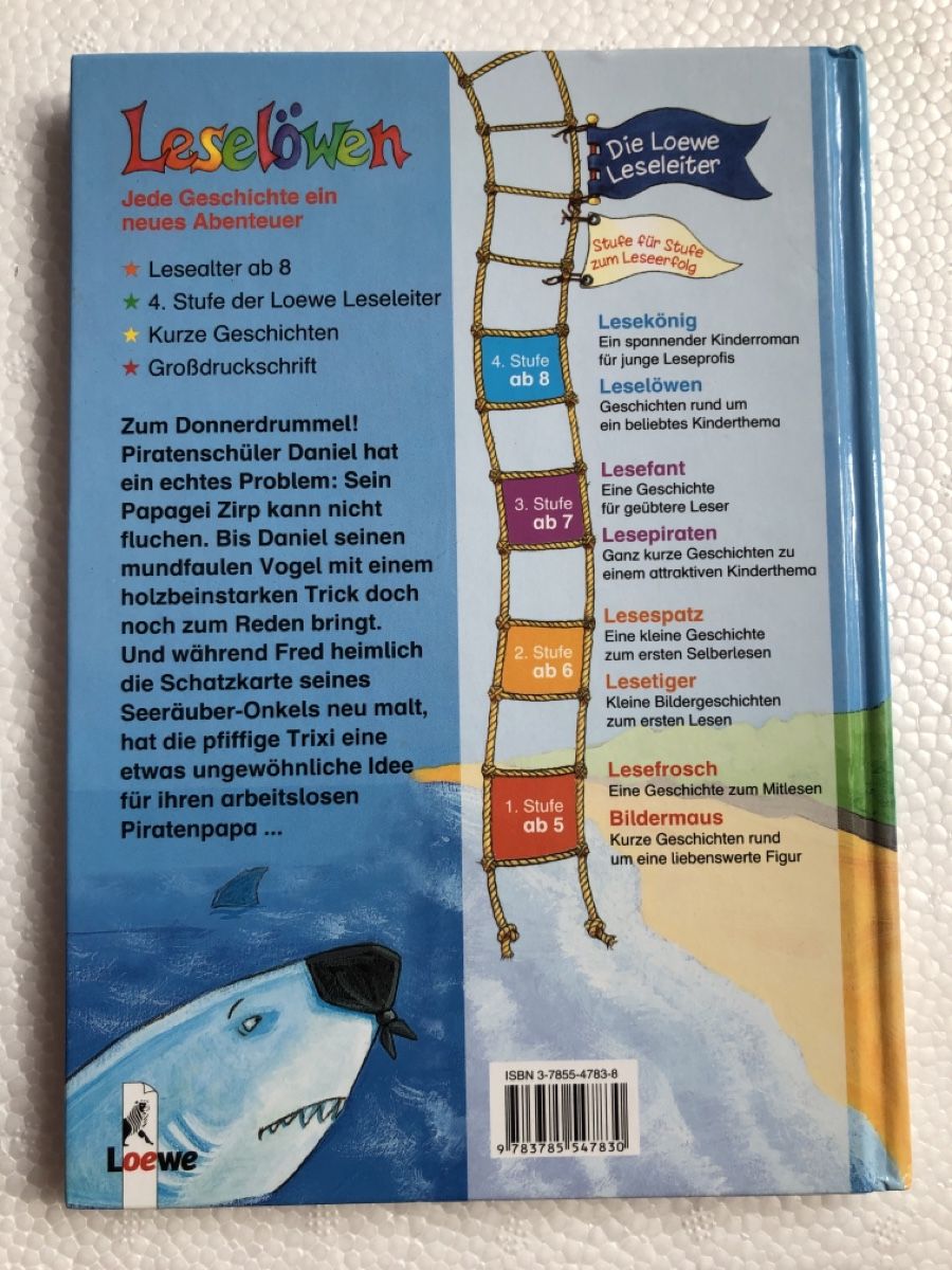 Libri: Leselöwen, Piratengeschichten, Vanessa Walder – Nuovo (secondo la descrizione) da Langnau am Albis venduto da snla_scc9 1
