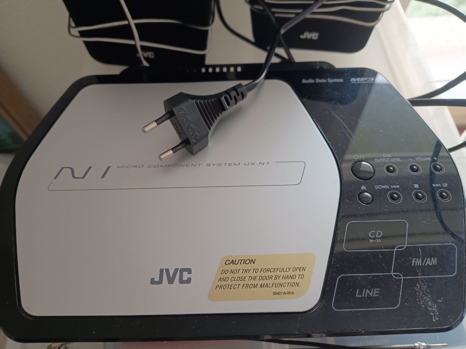JVC Sistemi audio & multimediali: JVC Micro Component System UX-N1& Lautsprechern, gebraucht – Usato da Döttingen venduto da Schlei 1