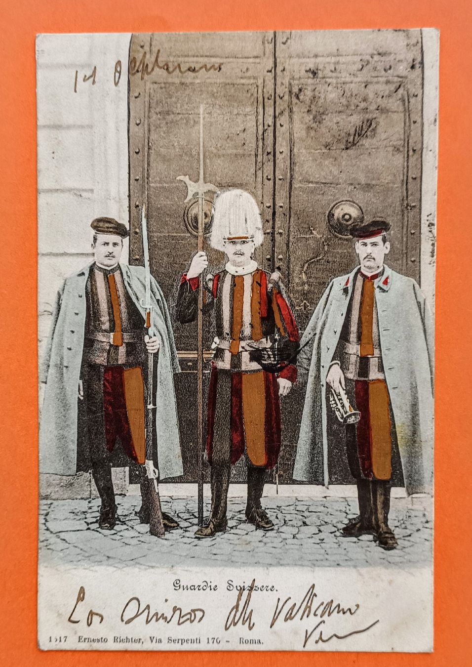 Cartoline postali: Schweizergarde AK selten – Usato da Dietlikon venduto da Raffy12