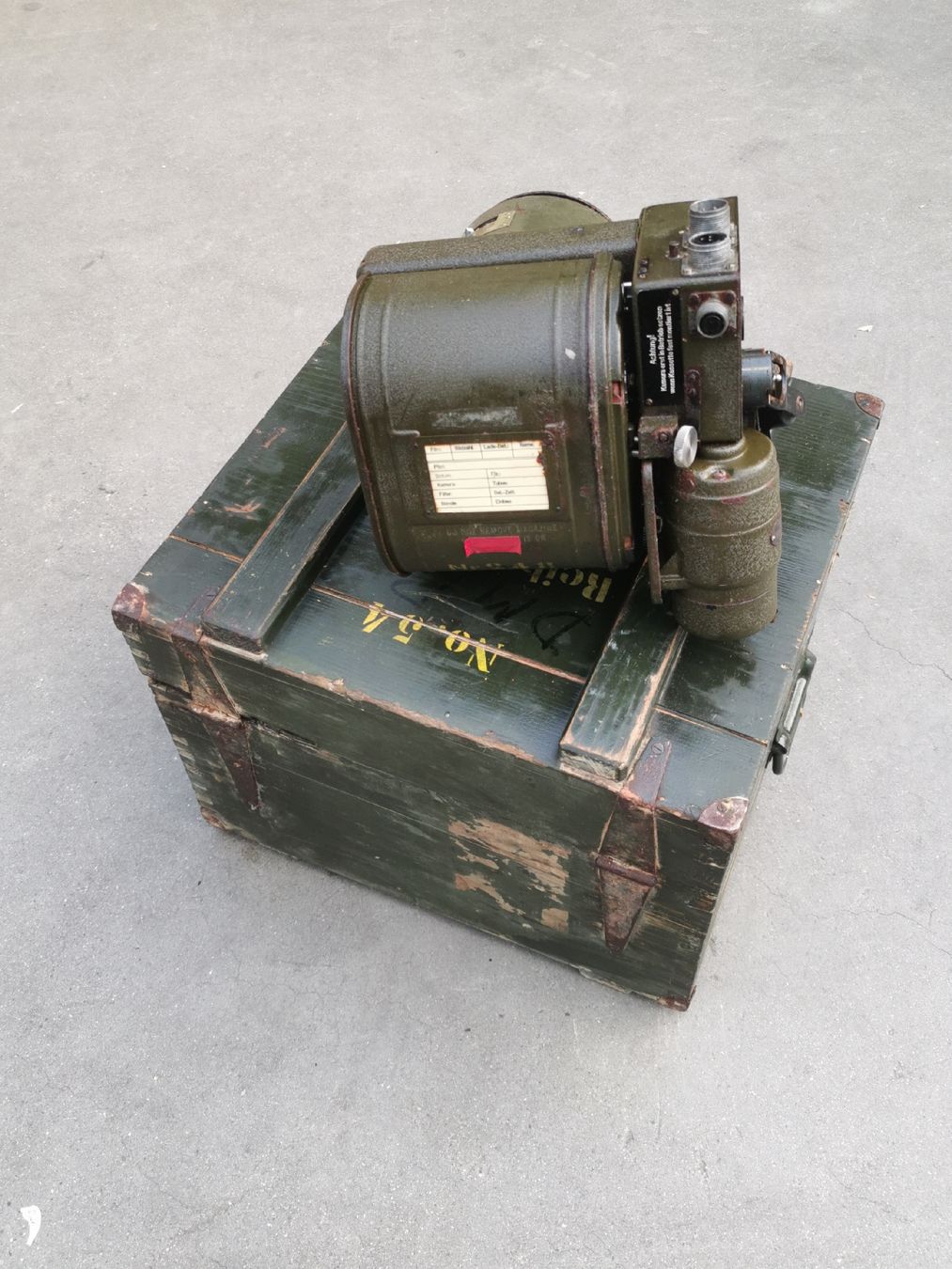 Misurare: Kamera K-24 Fliegertruppe Luftwaffe US Airforce – Usato da Neuenkirch venduto da bf-109 2