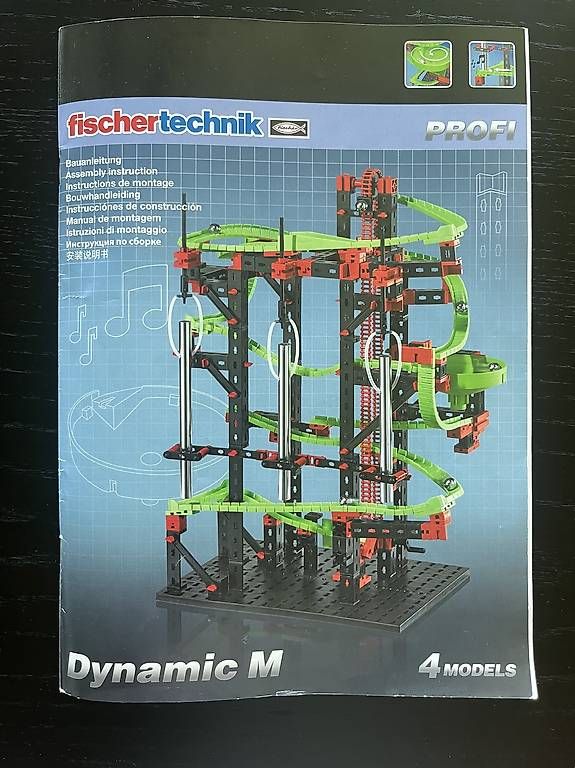 Fischer Kit di costruzioni: Fischertechnik Dynamic M Profi mit Motor Set XS – Usato da zug venduto da Daniil23 1