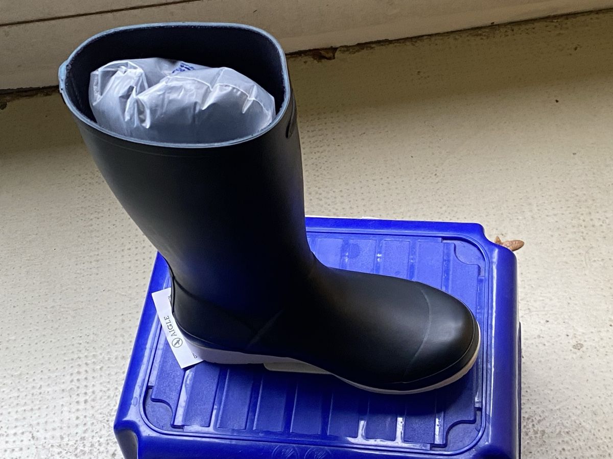 Scarpe da uomo: Regenstiefel Viking -fast neu Grösse 40 – Usato da Basel venduto da Barry27 2