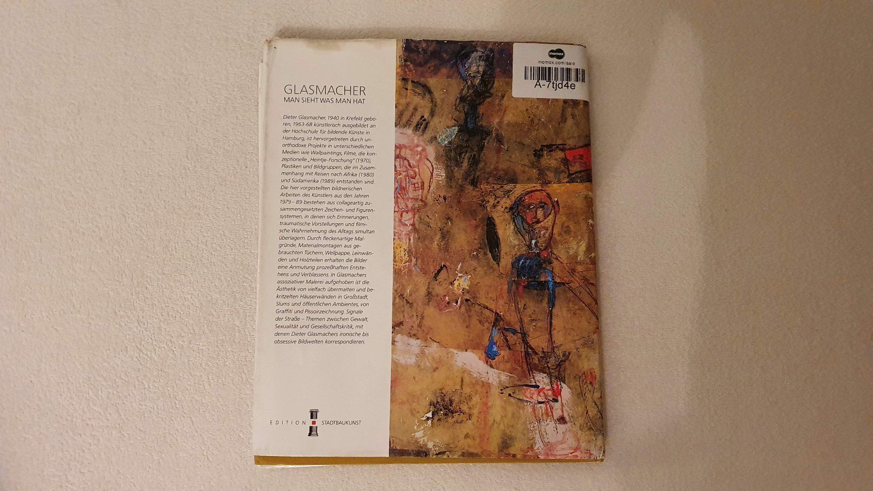 Libri: Dieter Glasmacher Buch – Usato da Dietlikon venduto da Justus4 2