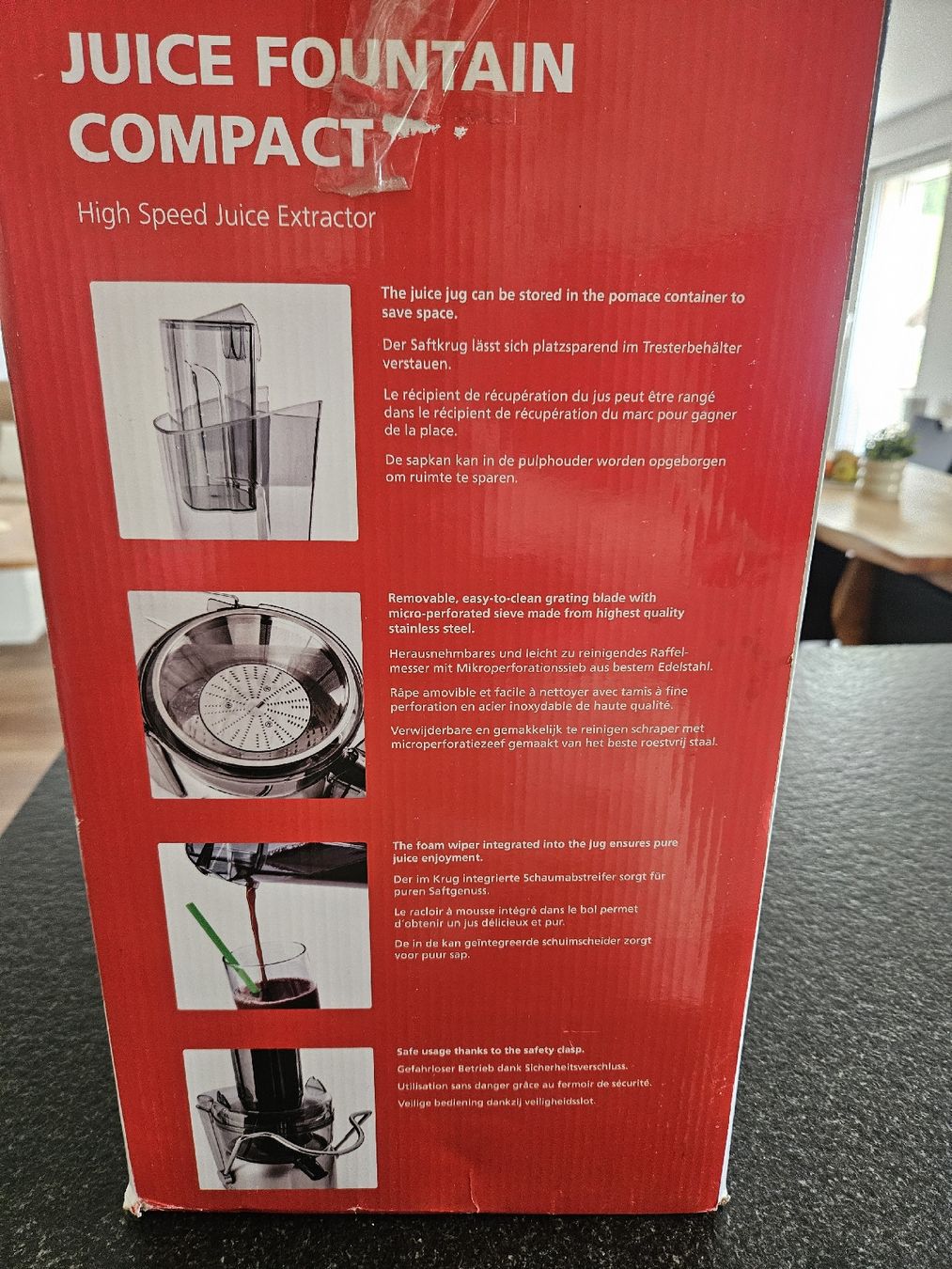 Solis Elettrodomestici da cucina: Saftpress Solis Juice Fountain Compact – Nuovo e nell'imballaggio originale da Schüpfheim venduto da isa_ler18 3