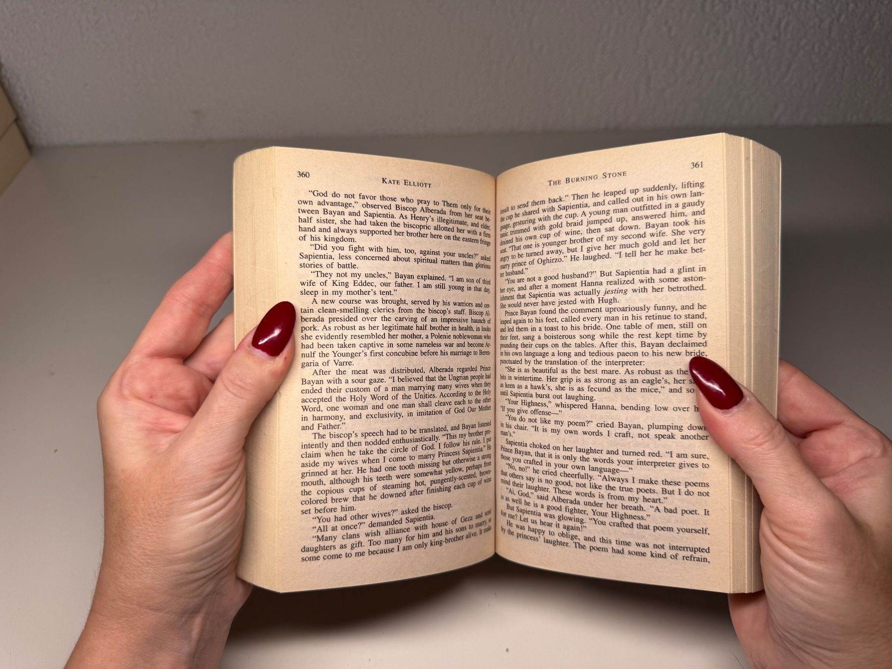 Libri: NOVEL: Kate Elliot, The Burning Stone – Usato da Grosswangen venduto da English_books 7