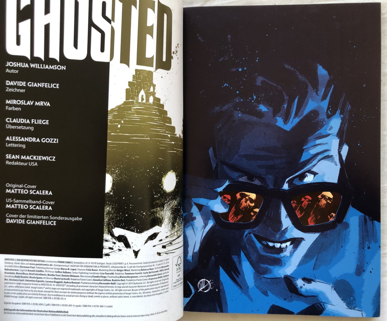 Fumetti: GHOSTED - 3xBände Nr.2/3/4 - Panini Comics – Usato da Schaffhausen venduto da durruti 3