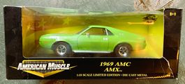1969 AMC AMX / Ertl. Modellauto / American Muscle