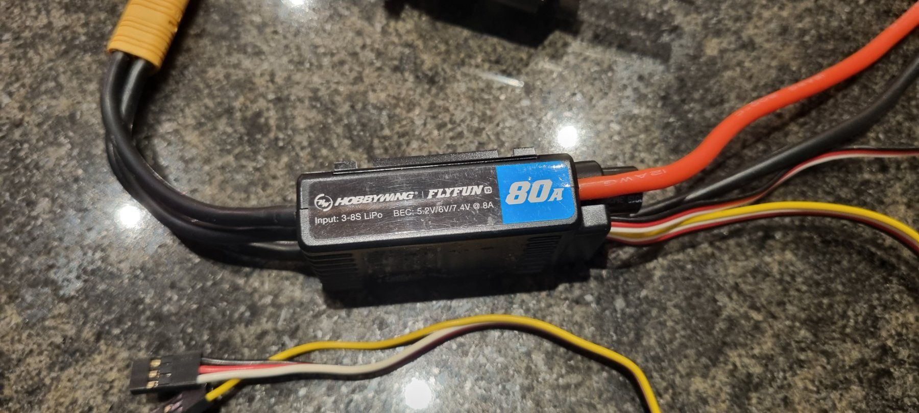 Hobbywing Componenti elettronici: Hobbywing Flyfun 80A und Eflite EFLM4115 – Usato da Pfeffikon LU venduto da Andy1969 2