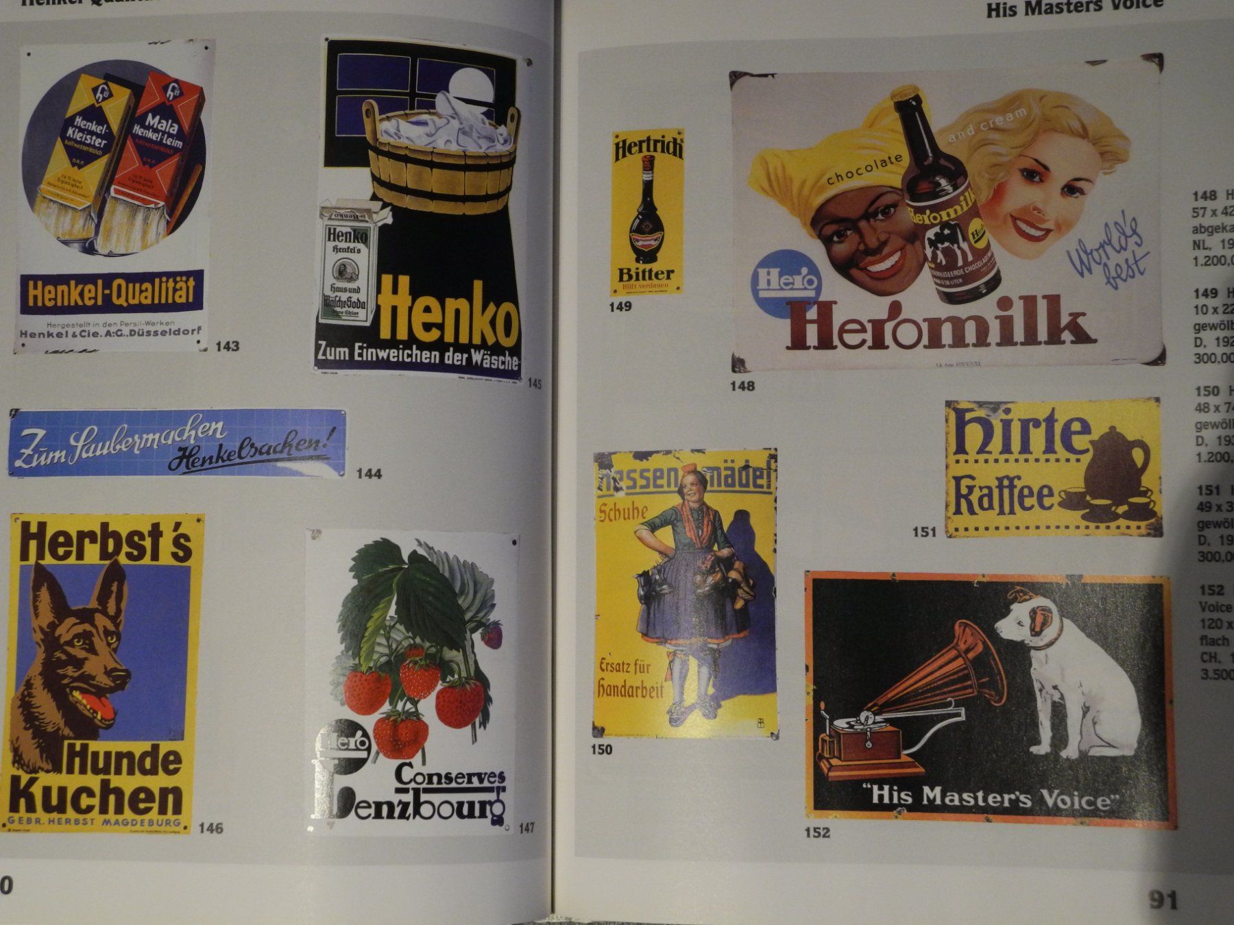 Insegne: GROSSES EMAILSCHILDER BUCH – Usato da Reinach AG venduto da Huckleberrysix 3