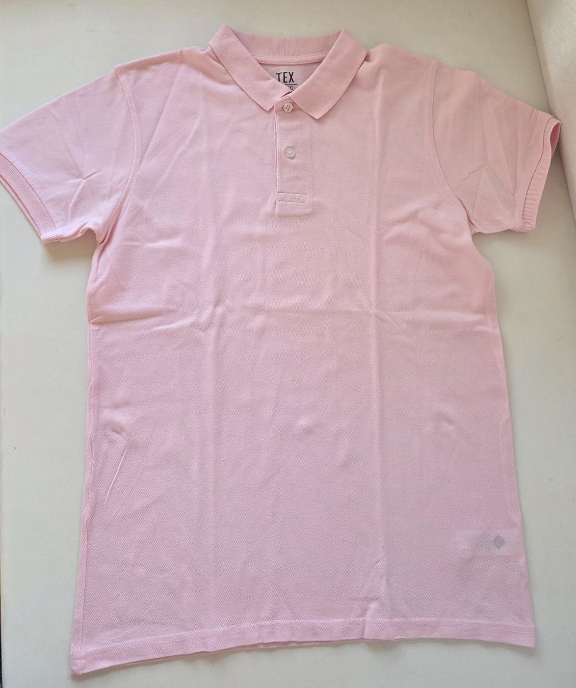 Polos: S 48 TEX Basic Men Poloshirt 100% Baumwolle rosa – Neuf (Voir description) à Dürnten par Bachtelrider_ 5
