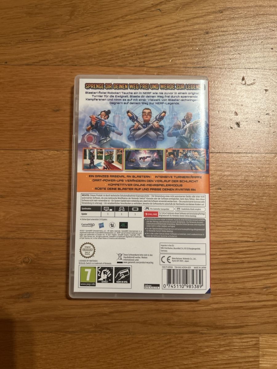Nintendo Giochi: Nerf Legends for Nintendo Switch - Excellent Condition! – Usato da RICHTERSWIL venduto da ayrazkua 1