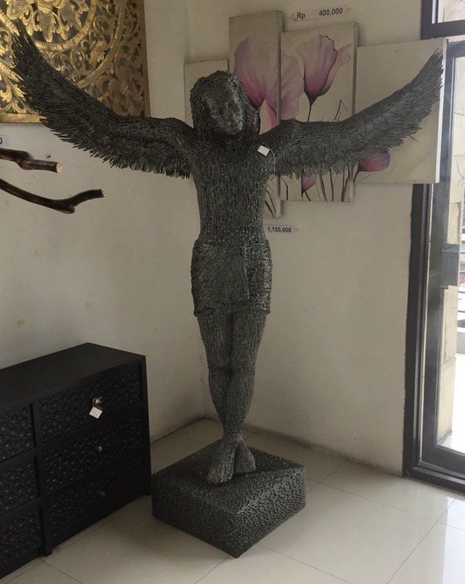 Sculture & Statue: Skulptur Engel Torso Dekoration Angel – Nuovo e nell'imballaggio originale da Daisendorf venduto da Wohn-Kult 2
