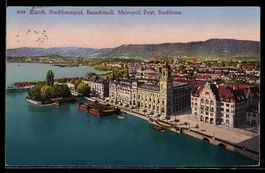 Zürich, Stadthausquai, Bauschänzli, Me