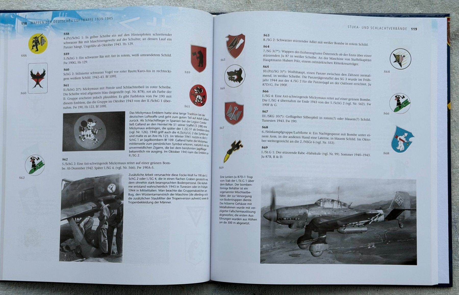 Libri: WAPPEN DER DEUTSCHEN LUFTWAFFE 1939-1945 – Usato da Ostermundigen venduto da wini63 8