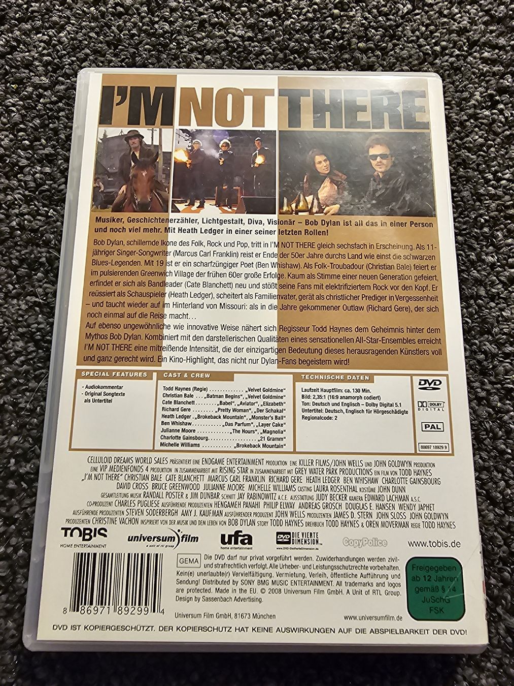 Alle DVDs: I'm Not There (21383) – Gebraucht aus Ruswil von jan_bxl5 1