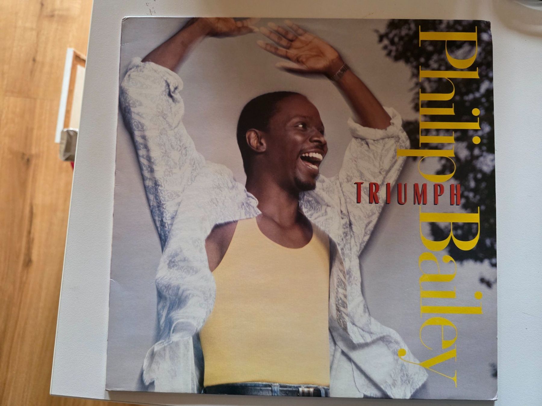 Dischi in vinile: LP: Philip Bailey - Triumph - Myrr 1226 - 1986 – Usato da Walterswil BE venduto da Lonitti