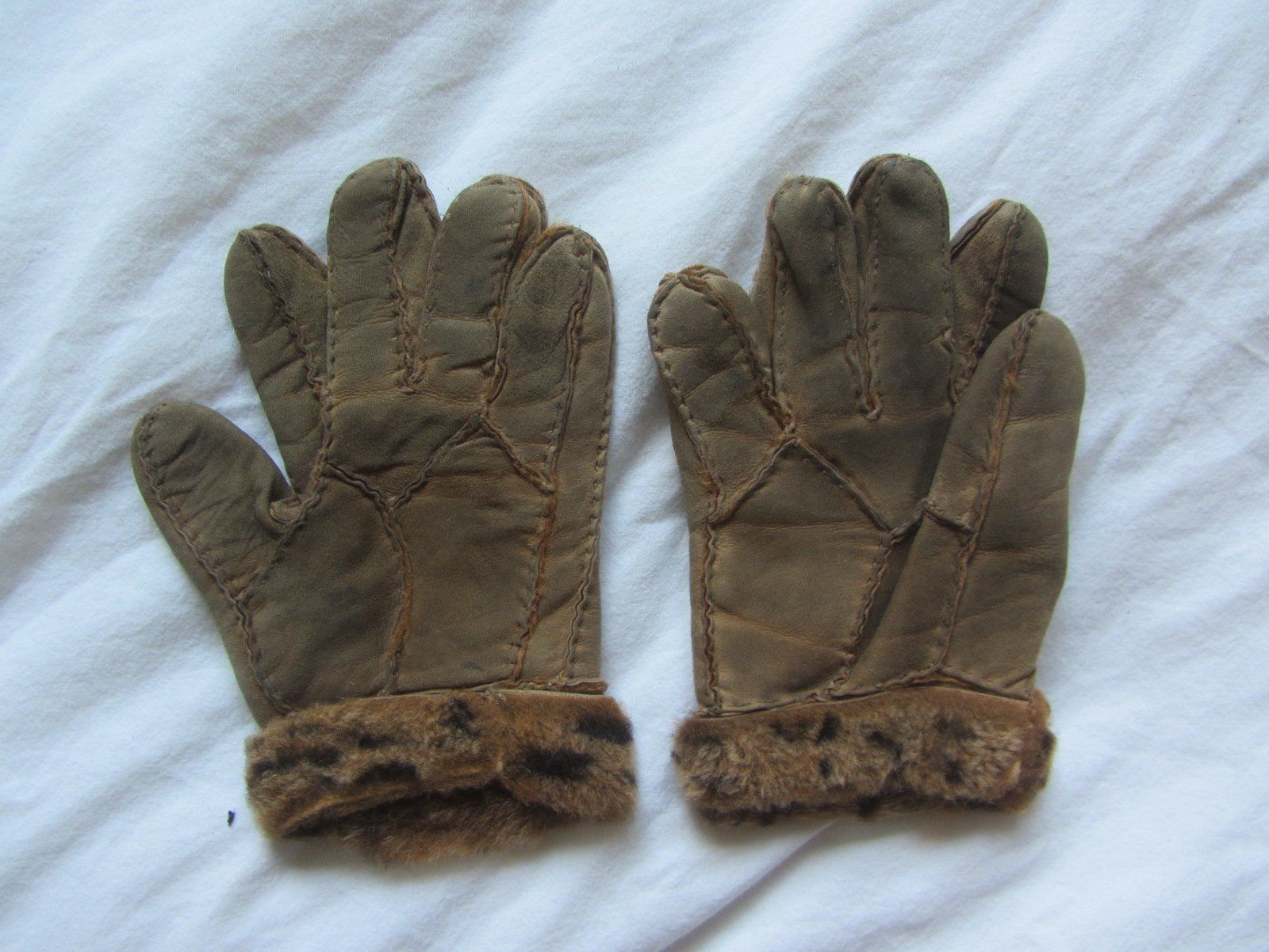 Handschuhe & Handstulpen: Leder Handschuhe braun - S – Gebraucht aus Zürich von Diazaio 1