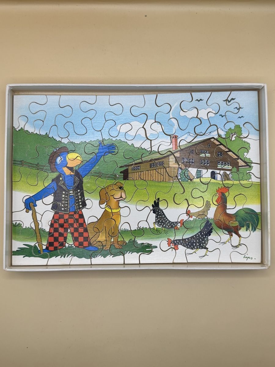 Penelope Puzzle: Penelope Holz Puzzle von GLOBI Vintage – Usato da Genève venduto da sho_67qj 4