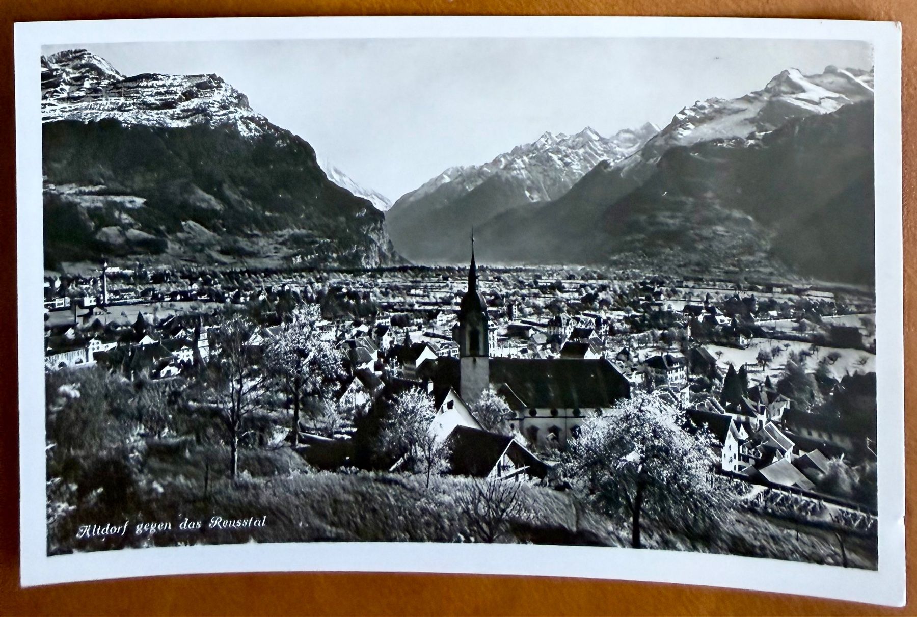 Cartoline postali: Altdorf - Panorama - AK – Usato da Lutry venduto da Ediego