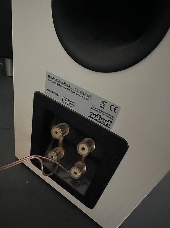 Nubert Casse acustiche: 2 Nubert Nuline 34 weiß – Usato da Rottenschwil venduto da v1t_7shm 2