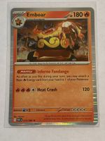 Pokemon WHITE FLARE Emboar 013 / 086 🇬🇧 EN Holo