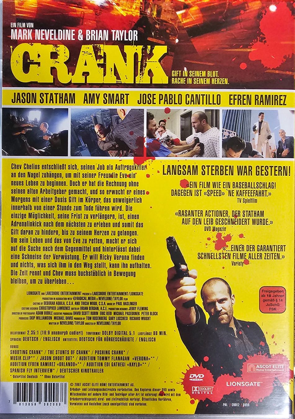 Alle DVDs: Crank – Gebraucht aus Wahlen b. Laufen von Cg10 1