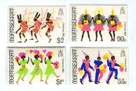 Briefmarken "Karneval". Montserrat.