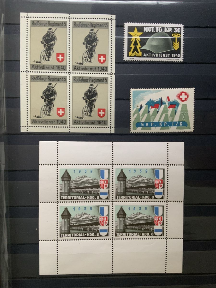 Tutti i francobolli: Soldatenmarken – Nuovo (secondo la descrizione) da Binningen venduto da chr_cr5n