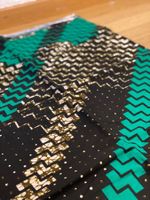 Afrikanischer Stoff "Staircase" 6 Yards 550 x 117 cm