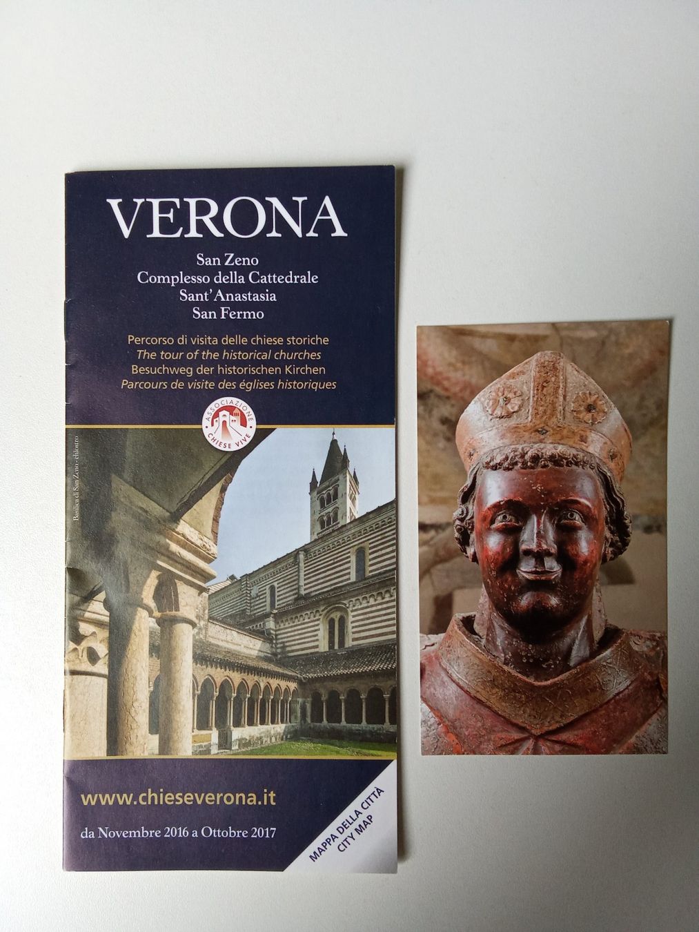 Libri: Verona - Besucherweg der historischen Kirchen – Usato da Bilten venduto da Bora3