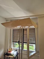 Stehlampe Design Metall verchromt - top Zustand