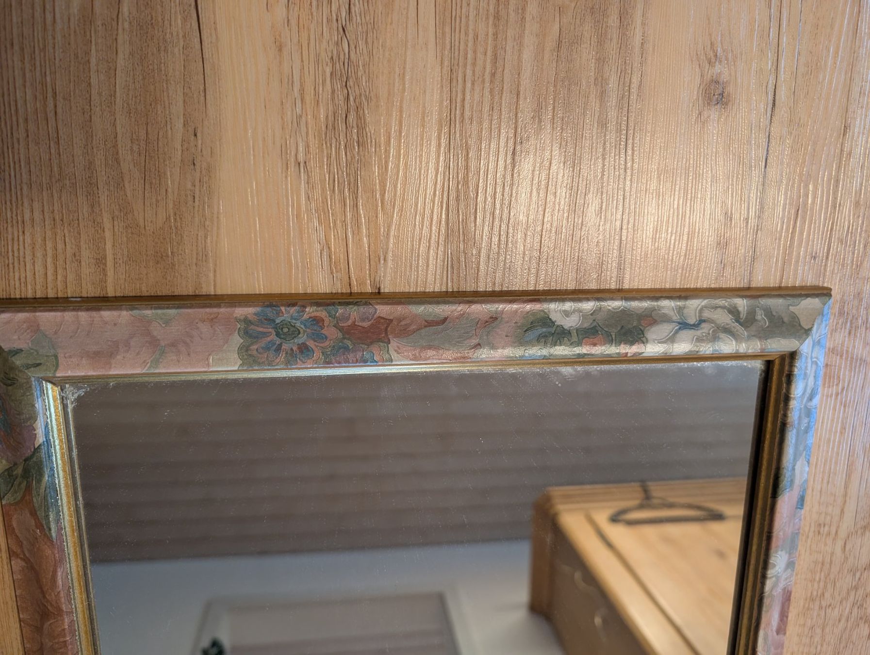 Specchi: Spiegel gerahmt /Rahmen mit Blumenmuster – Usato da Pfyn venduto da Magra02 2