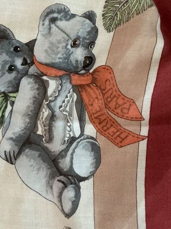 Hermès, confidents des c. 90x90 Cashmire/Seide NEUwertig