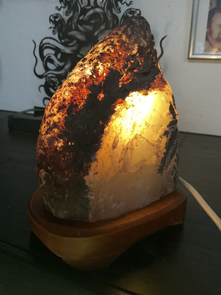 Lampade: Halbedelsteinleuchte Achat (?) – Usato da Zürich venduto da Alligator52 1