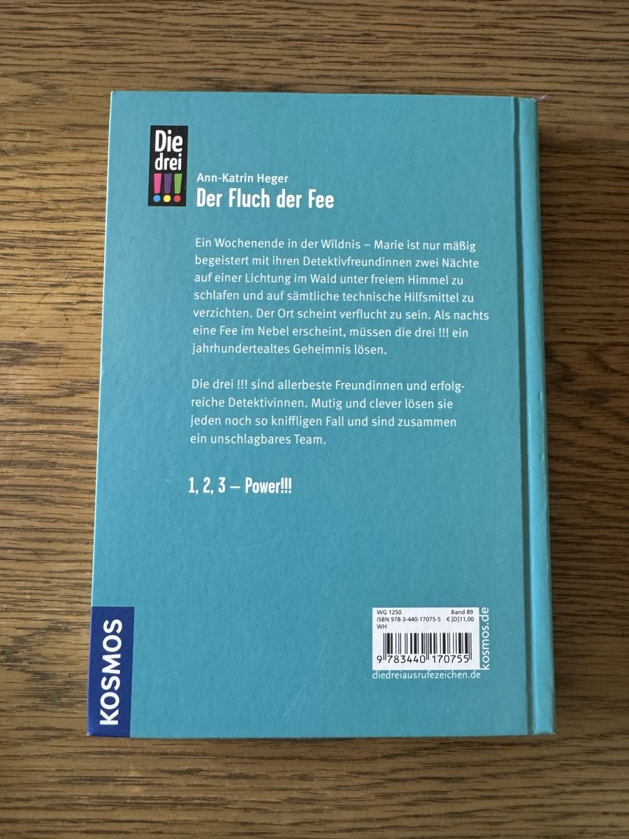 Bücher: Die drei!!! - Der Fluch der Fee, spannendes Jugendbuch – Neu (gemäss Beschreibung) aus Buchs ZH von crazyhandbaggirl123 1