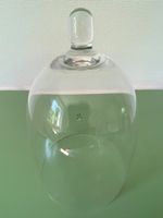 Glasglocke, Cloche, verziert