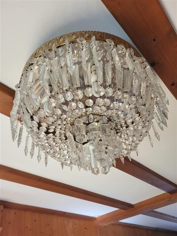 Lampadari & plafoniere: Edle Kristall-Deckenleuchte, Durchmesser ca. 40 - 50 cm – Usato da Hettiswil b. Hindelbank venduto da andrea066 2