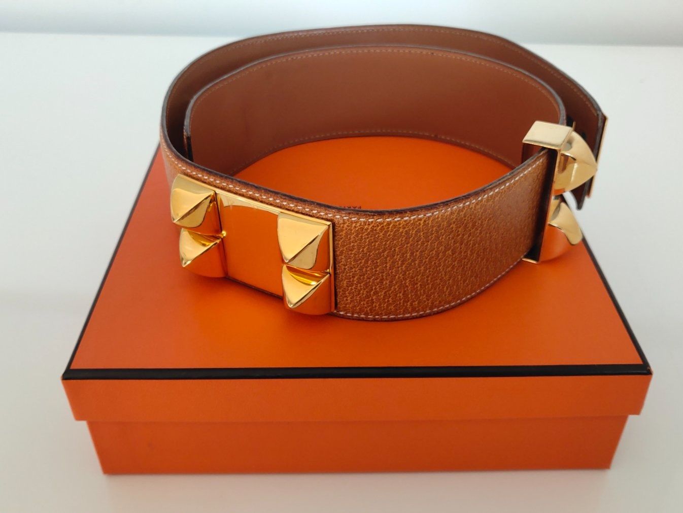 Hermès Cinture: Hermes Collier de Chien Gürtel – Usato da Meilen venduto da Aphrodite87 2