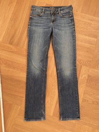 Guess Damen Jeans Gr. 36 Slim, lang