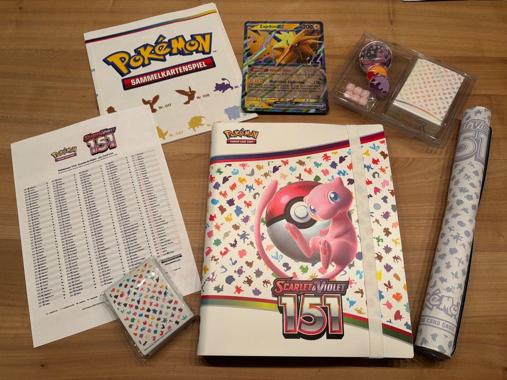 Komplettes POKEMON 151 Master „Base Set“ EN in NM + Promos (Gebraucht ...