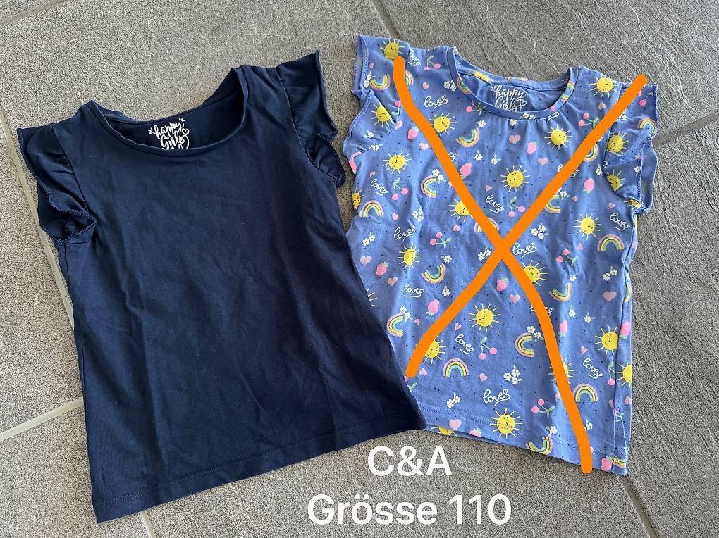Camicette, T-shirt & Top: 10 T-Shirts Grösse 104 – Usato da Muri AG venduto da Scorpion84 2